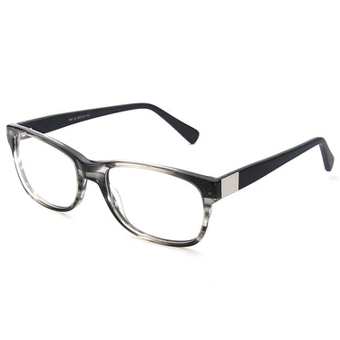 Men Vista Eyeglasses: Callen- Grey - SpecSMART Eye Clinic (Diagonal View)